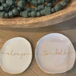 Trinket/Ring Dish Set